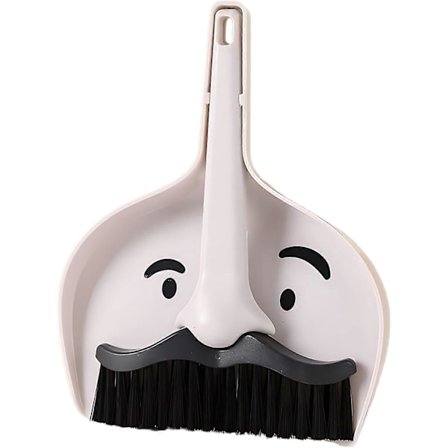 Mini Børste og Køkkenkost Fejebakke og Børstesæt (Skæg-stil)