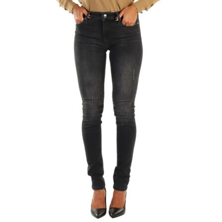 Love Moschino Skinny Jeans Sort, Dame, Størrelse: W26