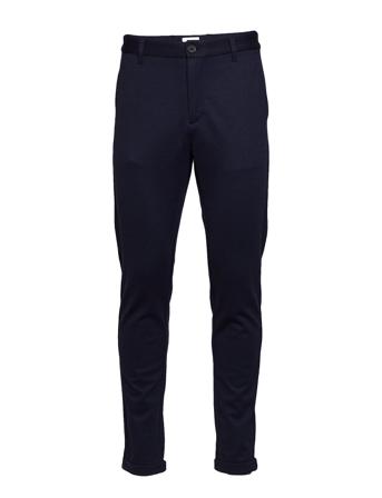 Superflex Pant Normal Length Chinos Byxor Blå Lindbergh