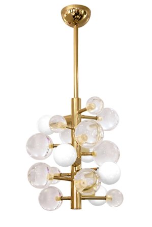 Jonathan Adler Taklampe Globo Klar H43,2