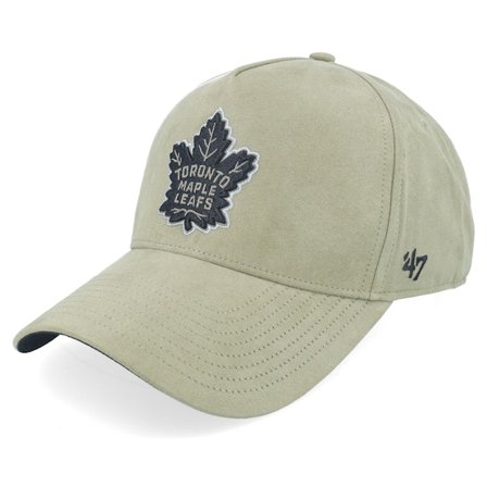 47 Brand - NHL Svart adjustable Caps - Toronto Maple Leafs NHL 47 Mvp Dt Light Brown A-Frame Adjustable @ Hatstore