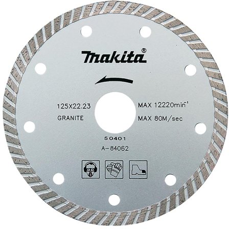 Makita A-84062 Diamantblad 125x22,23 mm, tørr, Maskintilbehør & forbruk