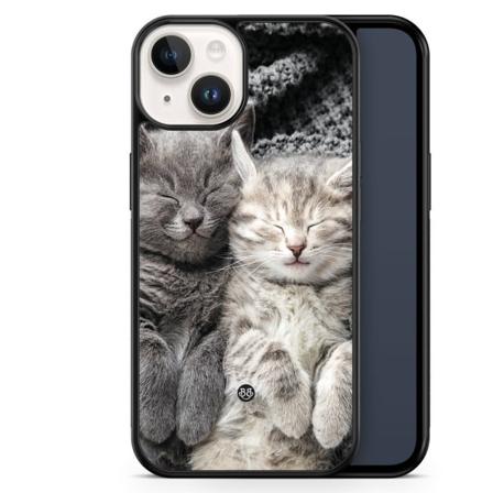 Bjornberry Skal iPhone 14 -Vilande Katter