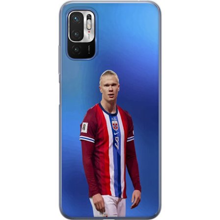 Kompatibelt Mobildeksel til Xiaomi Xiaomi Redmi Note 10 5G Erling Haaland Manchester City Norge fotball angriper toppspiller utrolig målproduksjon kr