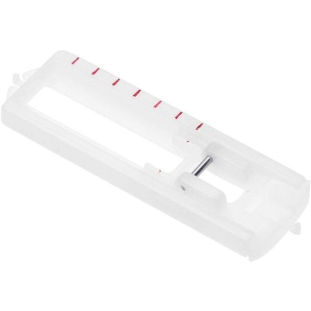 Plast 4-trinns knapphullsøye-trykkfot for husholdningssymaskiner Singer, Alfa, Janome, Elna, Juki, Brother, AEG lav stokk (Trykknapp)