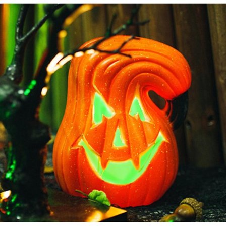 Halloween LED Pumpa Ljus Lyssna Upp Jack O Lantern Pumpa