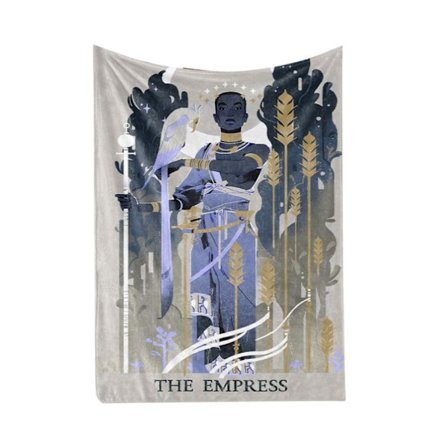 Tarotkortteppe Morsomt Hudvennlig Reise- og Hjemmedekorasjon 140 X 200 cm