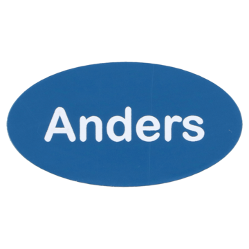 Navneskilt magnet - eget navn