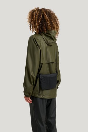 Tretorn Pu Accessory Bag — Waterbestendige Tas Dames/Heren — Zwart | Bovenkleding, Regenlaarzen, Jassen & Regenkleding voor Dames, Heren & Kinderen