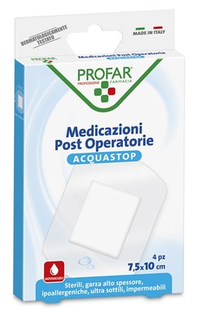 Acquastop Medicazione Post Operatoria 7,5x10 cm Profar Med 4