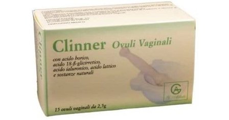 Clinner Ovuli Vaginali 15 Pezzi 2.5g