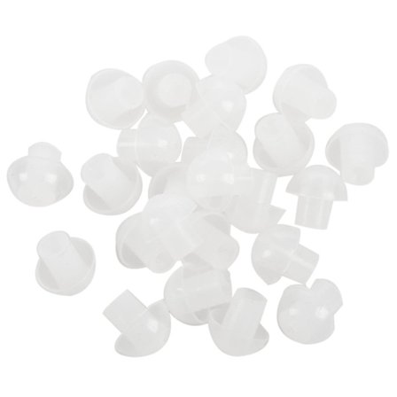 20 stk. Silikon In-Ear Ørepropper Svampeørepropper Øreprop Til Radio Headset