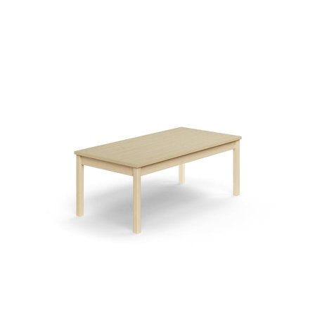 Table DECIBEL, 1400x700x530 mm, noise reducing high pressure laminate, birch