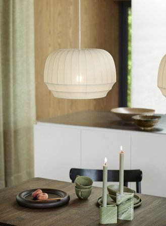 Tradition taklampe small Ø40 - hvit