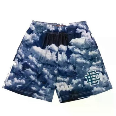 2024 Nye Sommer Eric Emanuel EE Basic Mesh Shorts Klassisk Blomstertrykk Gym Shorts Herre Gym Basketball Sports Badeshorts