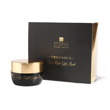 Eterea Cosmesi Naturale Precious Lift & Light Gold Mask 50ml - Maschera Anti-età viso