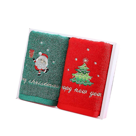 Vaskeklud, 2 stk. Jule Vaskeklud Håndklæde