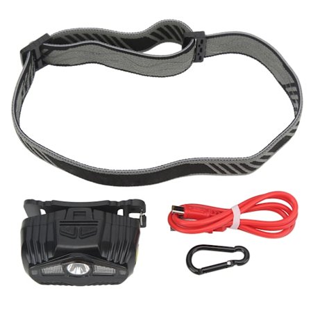 500lm 5W USB C Oppladbar Lettvekt Hodelykt for Utendørs Fiske og Fotturer