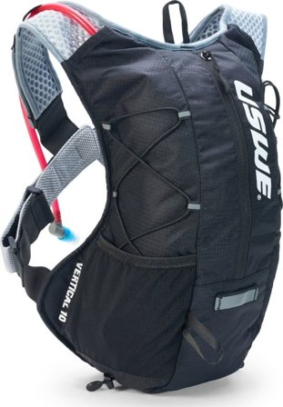 Uswe Vertical 10L Hydration Pack workout backpacks Black OneSize