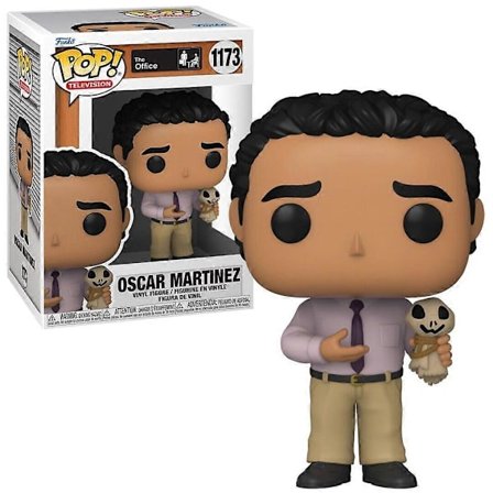 Oscar med Fugleskremseldukke The Office Pop! TV Vinylfigur