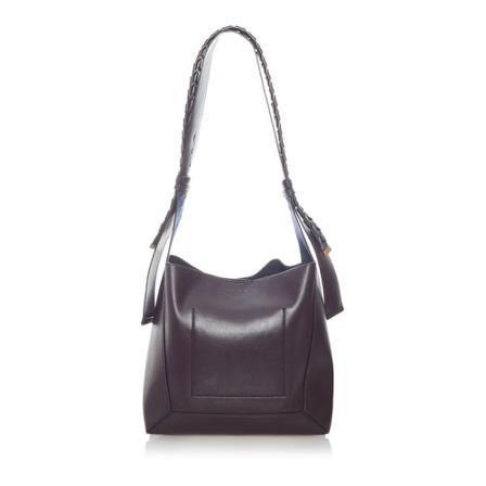 Stella McCartney Pre-owned, Leather Shoulder Bag Bruin, Dames, Maat:ONE Size