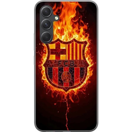 Kompatibel Mobilcover til Samsung Galaxy A55 FC Barcelona fodboldklub Spanien La Liga topklub med ungdomsakademi teknisk fokus og verdenskendte profil