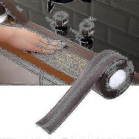 Vandtæt Tætningstape DIY Selvklæbende Skimmelsikker Tætningstape Tapet Køkken Gulv PVC