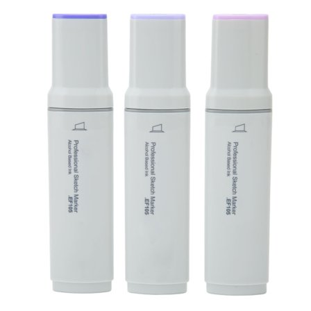 3 kpl Jumbo-tusseja ammattimainen DIY suuri leveä pää nopea kuivuva maali tussi kynäsarja maalaamiseen piirtämiseen sininen violetti