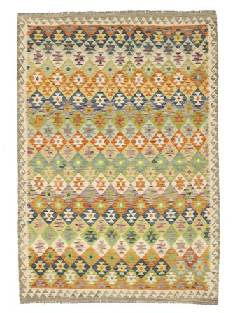 Kilim Afghan Old Style Rug Oriental (Wool, Afghanistan)