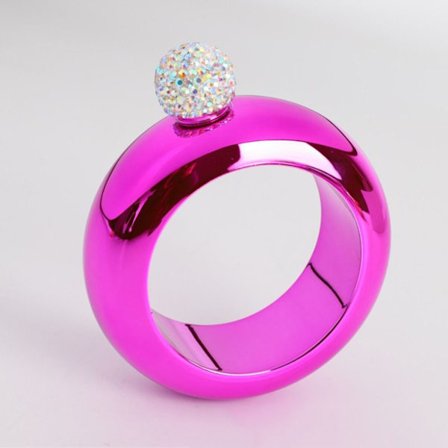 3,5 oz armbånd Vinflaske Bangle Hoftekolbe ROSE RED