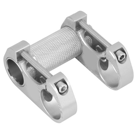 Taitettava pyörä ontto ohjaustanko kaksoisvarsi ultralight muuntaminen lisävaruste (hopea)