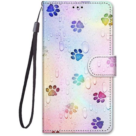 (d)case Til Samsung Galaxy A13 4g, Stødsikkert Wallet Case Beskyttelsescover Med Mønster, [Standfunktion] [Kortholder] Pu Læder Flip Case Til Samsu