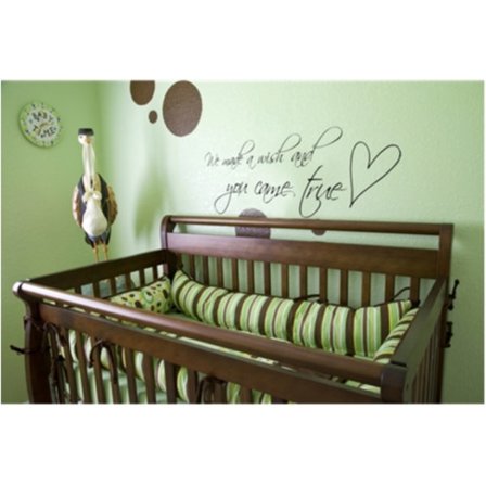 We made a wish... Väggord Barn