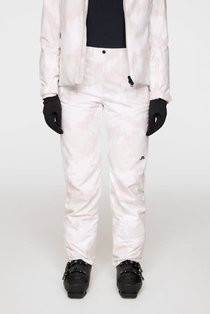 J.Lindeberg - Rosario Pant Printed - Grå - Kvinna - XS