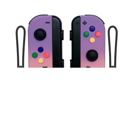 Nintendo Switch-kontroller Joycon trådløs Bluetooth-spillkontroller fjernvekkelse med tau, støtter treningsring