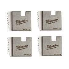 Milwaukee 4932480236 Kierreleuat FPTD 1-1/4" BSPT HS, 4-osainen sarja, Käsityökalut