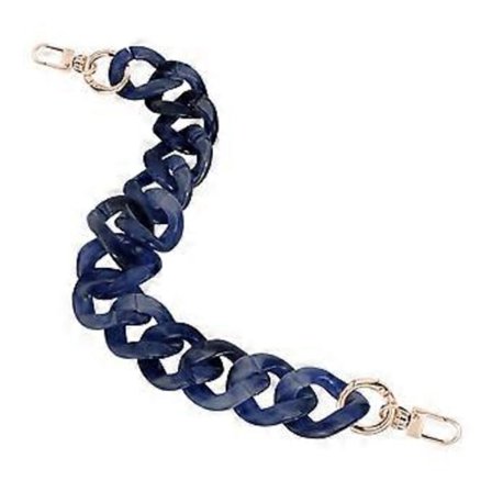 45CM Akryl Håndveskekjede Resin Kjede Tykk Fiskebeinskjede Veske Kjede for DIY