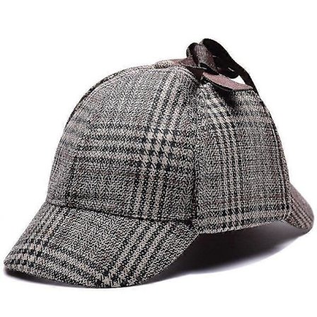 1 stk. Sherlock Holmes Detektiv Beret Hatt Unisex Cosplay Tilbehør