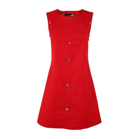 Love Moschino, Short Dresses Czerwony, Kobieta, Rozmiar: S