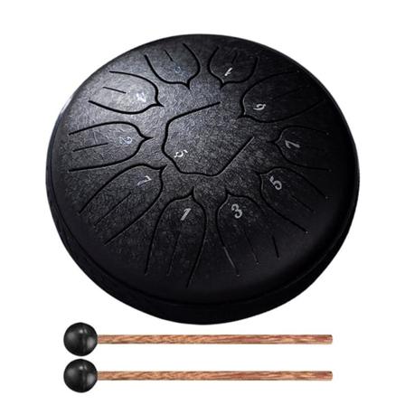 Ståltunna Trumma - Ståltunna Trumma - Handpan - Ljudskala Med Tr