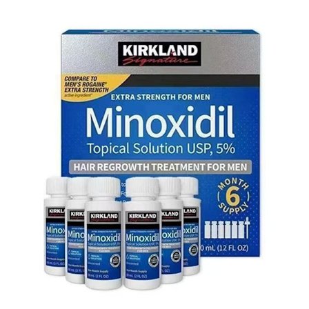 Kirkland Minoxidil 5% aerosol spray mot håravfall 6*60ml (unisex)