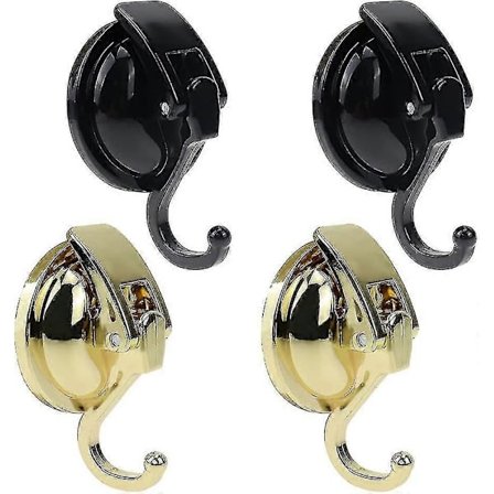 Sugekop med kroge 2 stk. Vakuumsugekop kroge Vægkroge Ingen boring Gave JTO