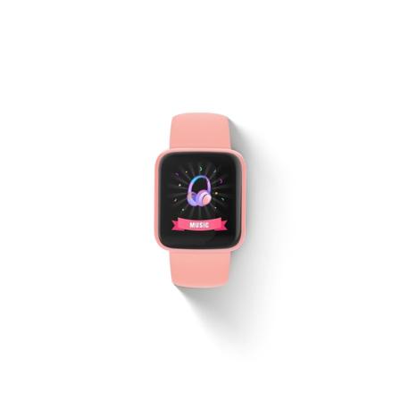 Armbåndsur Ny Universal Y68 Stellerteller Bluetooth Gave 1.44 Pink