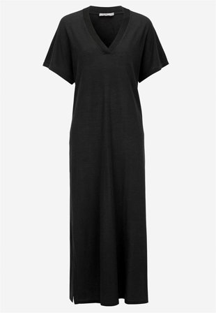 Cellbes of Sweden - Fintstrikket Premium kjole i sort til damer i størrelse 38/40