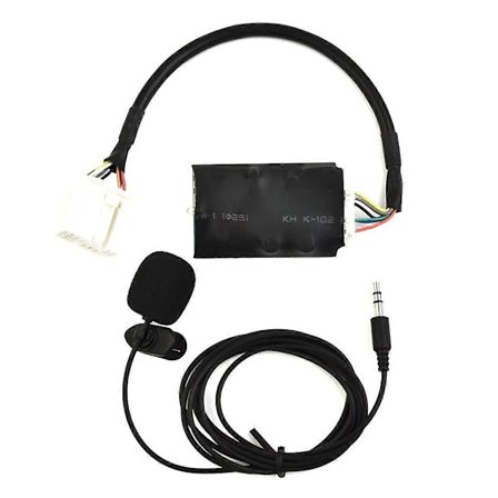 Bluetooth Gränssnitt Adapter Musik Aux Modul för Accord DC 12V Radio Stereo Aux Kabel Adapter