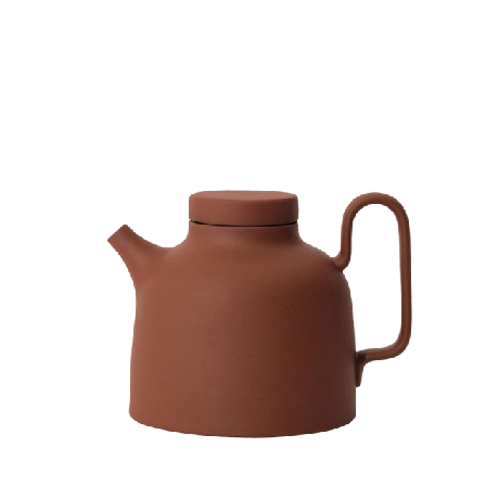 Design House Stockholm Tea Pot Sand Secret Serveringstillbehör Unisex Röd 12x12x12