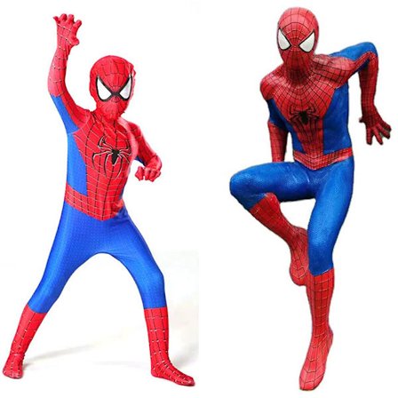 3-12 år Kids Spider-man Cosplay kostym zy 3-4 Years .q