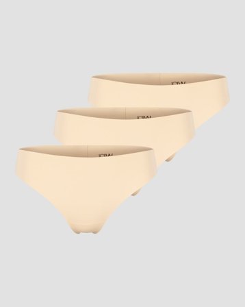 Soft Thong 3-pack Beige
