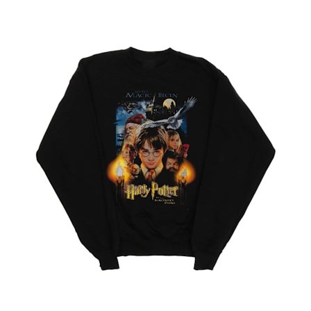 Harry Potter Boys The Sorcerer ́s Stone Poster Sweatshirt 12-13