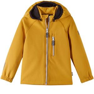 Reima Radiant Orange Vantti Soft Shell Jacket 98 cm - Coats and jackets - 98 CM - Yellow - Junge